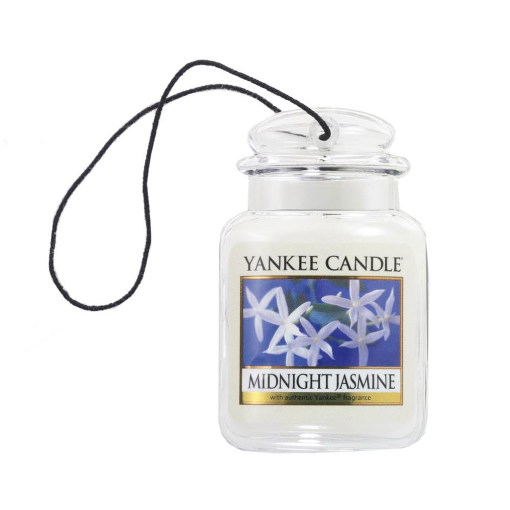 Yankee Candle Midnight Jasmine Car Jar Ultimate Air Freshener Extra Image 1